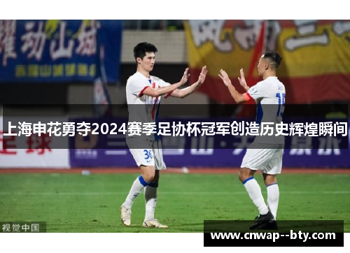 上海申花勇夺2024赛季足协杯冠军创造历史辉煌瞬间 上海申花勇夺2024赛季足协杯冠军创造历史辉煌瞬间